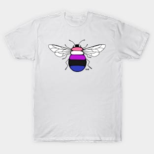 Genderfluid Pride Bee T-Shirt